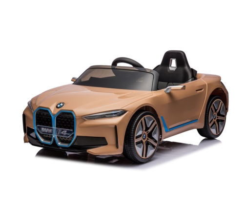 Электрический спортивный автомобиль для детей BMW I4 Golden