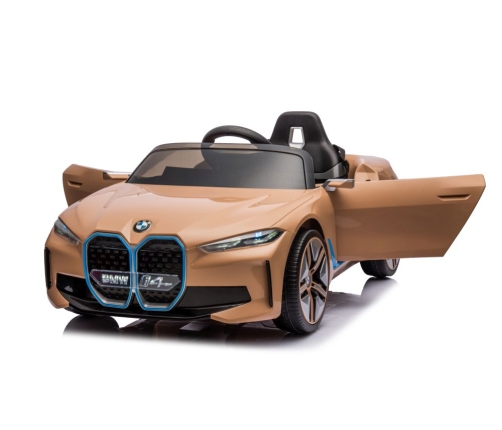 Электрический спортивный автомобиль для детей BMW I4 Golden