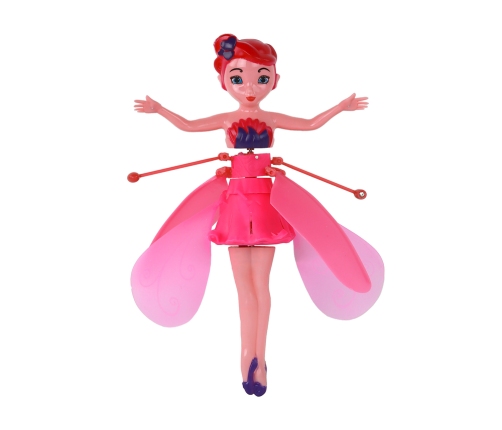 Hand-controlled Magic Flying Fairy Pink Doll