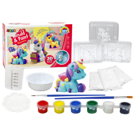 Creative Artistic Unicorn 3D Plaster Paint Set