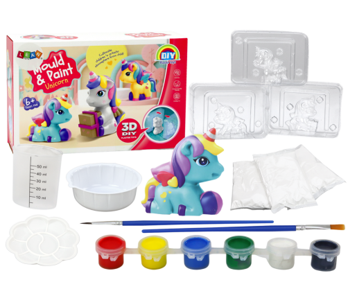 Creative Artistic Unicorn 3D Plaster Paint Set