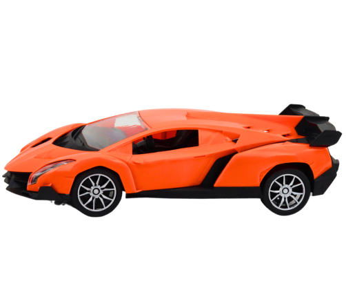 Remote Controlled Sports Car Orange RC Car 1:16