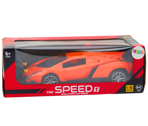 Remote Controlled Sports Car Orange RC Car 1:16