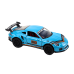 Sports Car Car 1:32 Action Figure Blue Spoiler Metal