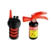 Set Of Fireman FIre Engine Car Helmet Extinguisher Saw 14 Elements