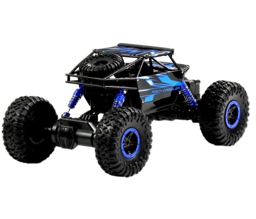 Radiovadāmā mašīna Monster Car Jeep Blue