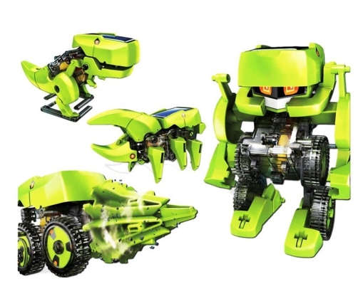 Robot Solarny 4 w 1 Tyranozaur Rex Owad Zestaw Edukacyjny Naukowy