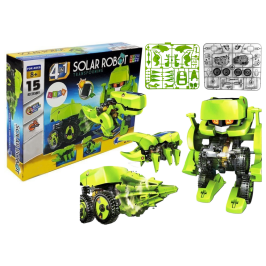 Robot Solarny 4 w 1 Tyranozaur Rex Owad Zestaw Edukacyjny Naukowy