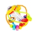 Colourful Ball Rattle Slide Beads Spiral