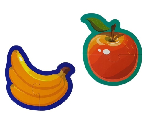 Educational Puzzle For Babies Fruits 5 Parts 40 Pieces