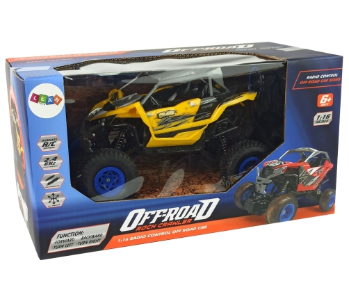 Off-road Remote Controlled 2.4 GHz 1:16 Yellow