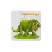 Educational Puzzle English Dinosaurs 10 Connections