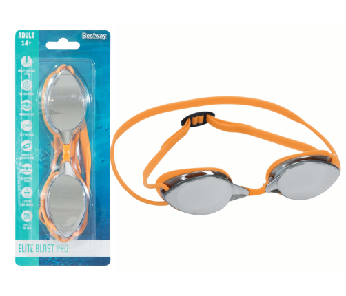 Bestway 21066 Black Mirror Swimming Goggles