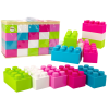 Large Construction Blocks in a Bag Colorful Stickers 20 El