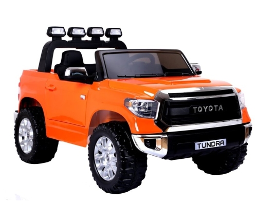 Divvietīgs bērnu elektromobilis Toyota Tundra Orange