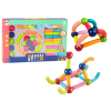 Set of Magnetic Construction Bricks 36El Colorful