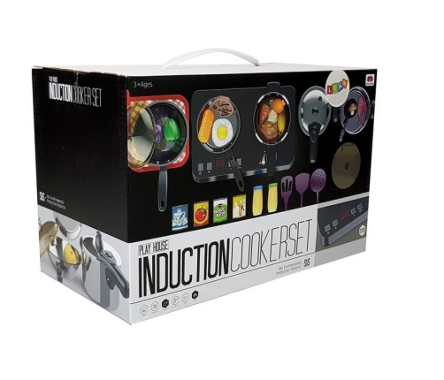 Stainless steel kitchen set Induction hob 32 elements