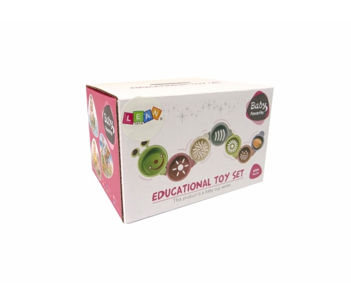 Educational Bathing Toys Caterpillar Set Various Holes