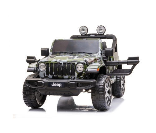 Двухместный детский электромобиль Jeep Wrangler Rubicon DK-JWR555 Camo