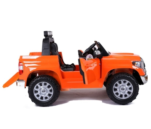 Divvietīgs bērnu elektromobilis Toyota Tundra Orange