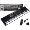 Keyboard MQ-012FM Microphone Radio 61 Keys