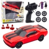 Car Sports Drift Interchangeable Wheels Remote Controlled RC 4WD Red Sport