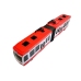 Articulated Bus with Friction Drive Red