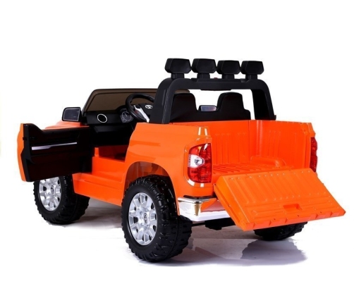 Divvietīgs bērnu elektromobilis Toyota Tundra Orange