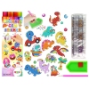 Diamond Embroidery Sticker Set Dinosaurs Mosaic