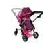 2in1 Doll Bogie and Stroller Alice - Pink and with Dots