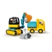 LEGO DUPLO Truck and Crawler Excavator P4 10931