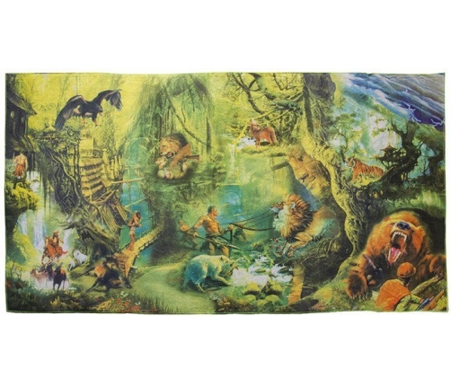 Floor Mat/Carpet/Rug - soft material, jungle styled