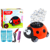 Ladybug Illuminated Bubble Machine on Wheels