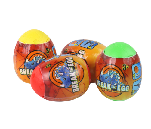 Cracking Dinosaur Egg Draw Colorful Shell 12 pcs.