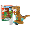 Dinosaur Dancing Obstacle Sensor Lights Sounds Yellow