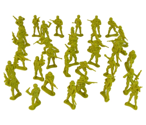 Military Set Soldiers 72 Elements