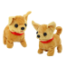 Plush Interactive Dog Animal Beige