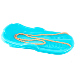 Plastic Sleds Slide With A Rope Blue 6481