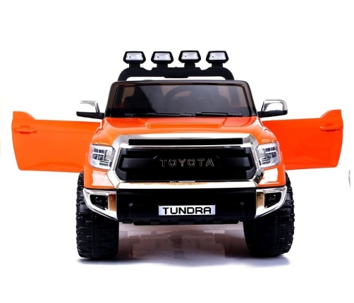 Divvietīgs bērnu elektromobilis Toyota Tundra Orange