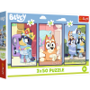 Puzzle - 3x50 - Bluey Family Trefl 34890