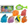 Big Set of Toy Fish For Bathing + Strainer