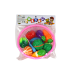 Set of Velcro Vegetables in a Basket 8 Pcs Plate Knife