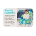 Cradle Rocker Chair 2 in 1 Feeding Chair Blue