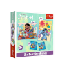 Puzzle + Memos 2in1 Lilo & Stitch, Happy Day Trefl 93585