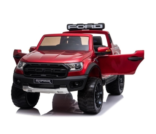 Двухместный детский электромобиль Ford Raptor DK-F150R Red Painted