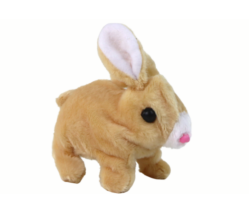 Walking Bunny Interactive Toy Short Hair Beige