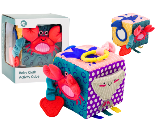 Sensory Cube Sea Animals Rustling Interactive Educational