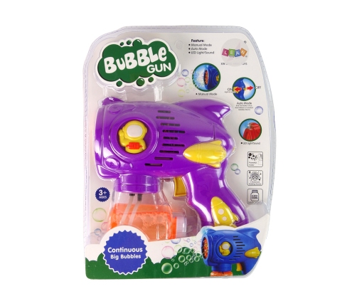 Purple Soap Bubble Machine