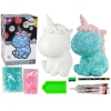 Creative Unicorn Kit DIY Diamonds Crystals Blue