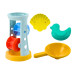 Sand Toy Set Grinder Rake Shovel Moulds